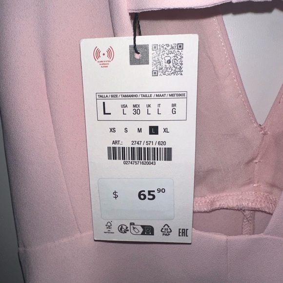 Pink Zara Mini Dress - Picture 6 of 6